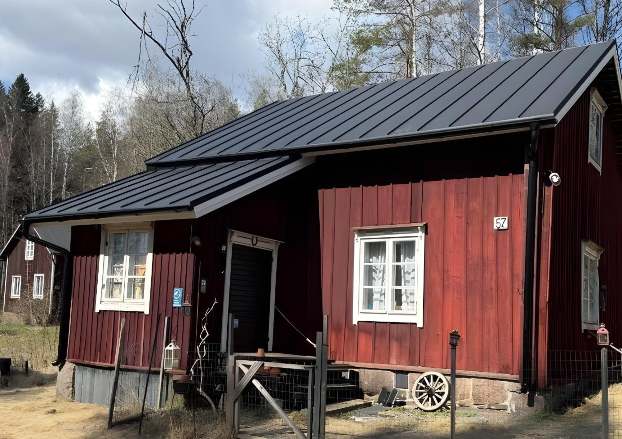 Mökki, Mossabölentie 57, Mustio